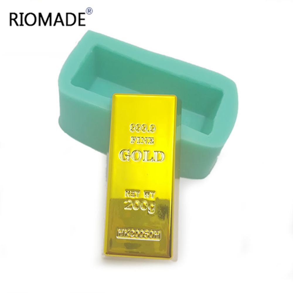 قالب سيليكون على شكل قطعة ذهب، - مراجعة Candle Molds وسعره
