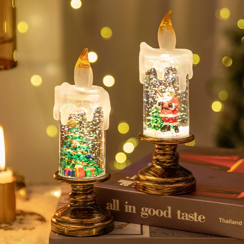 قطعة واحدة من زينة عيد الميلاد - مراجعة Candle Containers وسعره