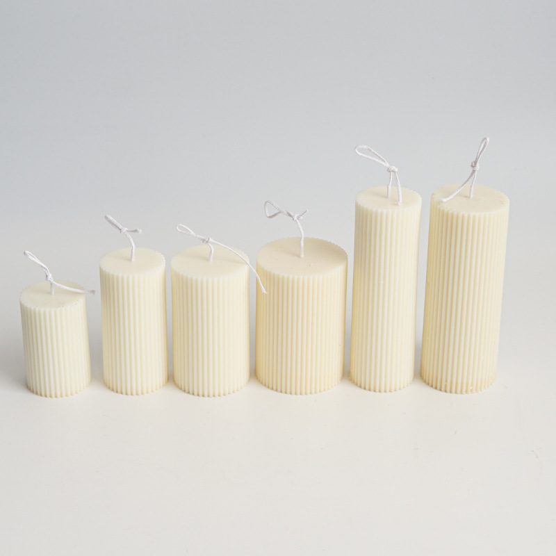 قالب شمع أسطواني جديد بتصميم خ - مراجعة Candle Making Kit وسعره