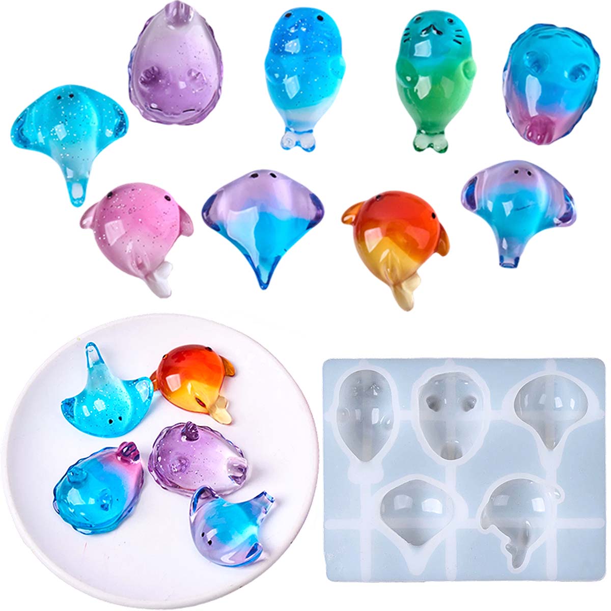قالب سيليكون ثلاثي الأبعاد بتص - مراجعة Candle Molds وسعره